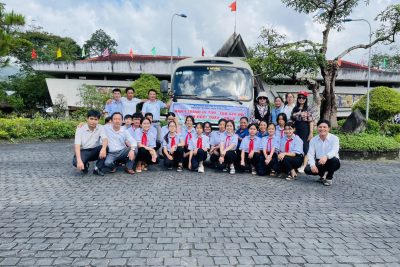 Hành trình đến với địa chỉ đỏ của Liên đội trường THCS Phổ Cường