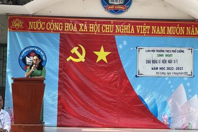 SINH HOẠT DƯỚI CỜ CHÀO MỪNG NGÀY QUỐC TẾ PHỤ NỮ 8/3