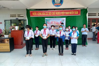 Sôi nổi chương trình “vui tết trung thu” năm học 2022