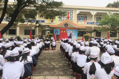 TUYÊN TRUYỀN BIỂN ĐẢO NĂM HỌC 2023 – 2024 TẠI TRƯỜNG THCS PHỔ CƯỜNG